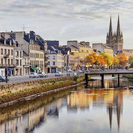 L'Odet - Superbe Vue Sur Les Quais - Hyper Centre Apartment Quimper Luaran gambar