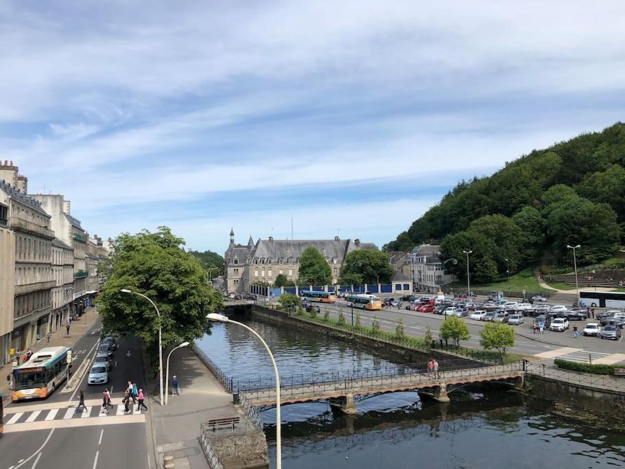 L'Odet - Superbe Vue Sur Les Quais - Hyper Centre Apartment Quimper Luaran gambar